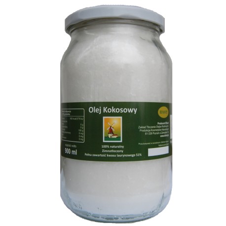Extra panenský kokosový olej EFAVIT - 900ml