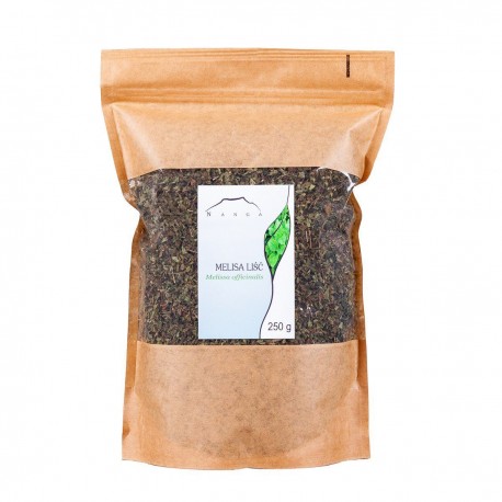 List meduňky lékařské - Melissa officinalis - 250g sekaných