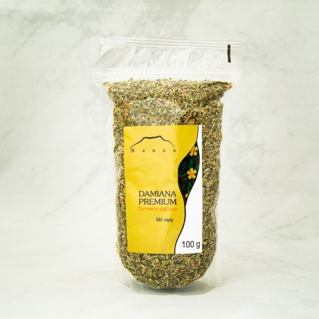 Damiána prémiová - Turnera diffusa - 100g nasekaná