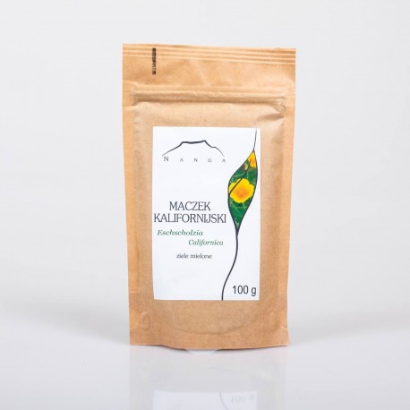 Kalifornská slunečnice - Eschscholzia californica - 100g mletá