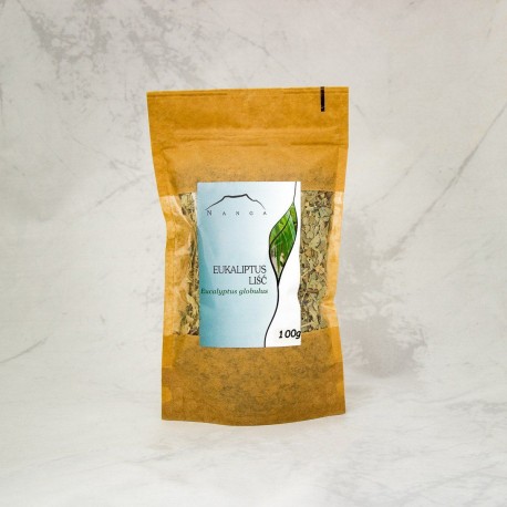 List eukalyptu - Eucalyptus globulus - 100g nasekané