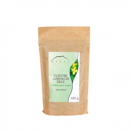 Vlaštovičník velký - Chelidonium majus - 100g mletý