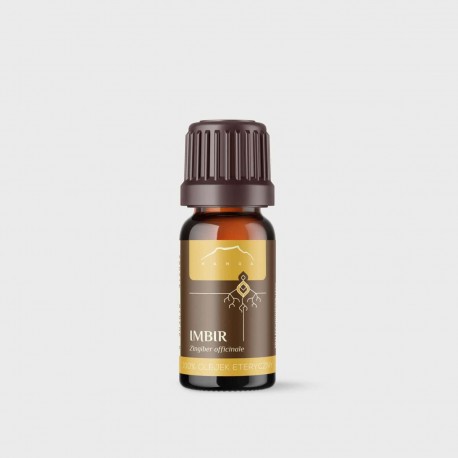 Zázvorový olej - 100% esenciální olej - 10ml - Zingiber officinale