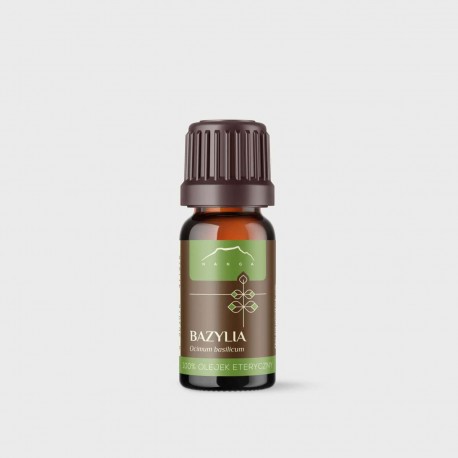 Bazalkový olej - 100% esenciální olej - 10 ml - Ocimum basilicum