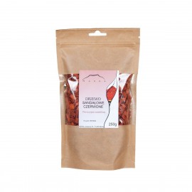 Santalové dřevo, červené - Pterocarpus santalinus - 250g nasekané