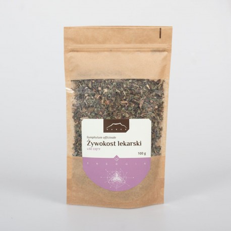 List kostivalu lékařského - Symphytum officinale - 100g Sekaný