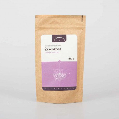 Kořen kostivalu lékařského - Symphytum officinale - 100g mletý