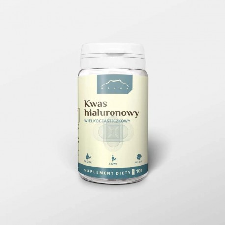 HMW Silná kyselina hyaluronová 100 kapslí x 200 mg