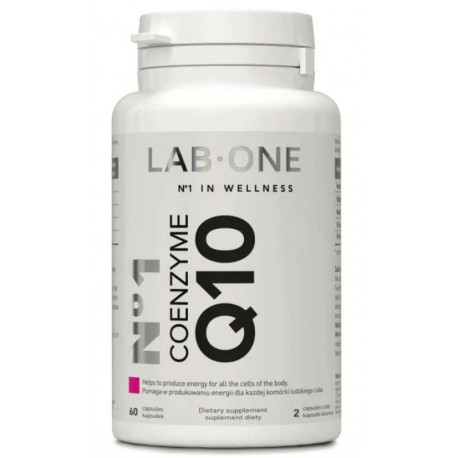 Koenzym Q10 Ubiquinol 100mg - 60 kapslí - Lab One