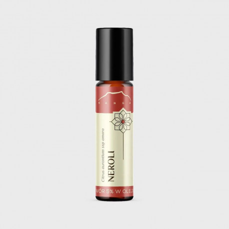 Neroli olej 5% v jojobovém oleji - 10ml kuličkový aplikátor - Citrus Aurantium