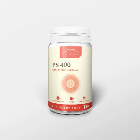 PS 400 – Fosfatidylserin x 400 mg - fosfatidylserin - 50 kapslí
