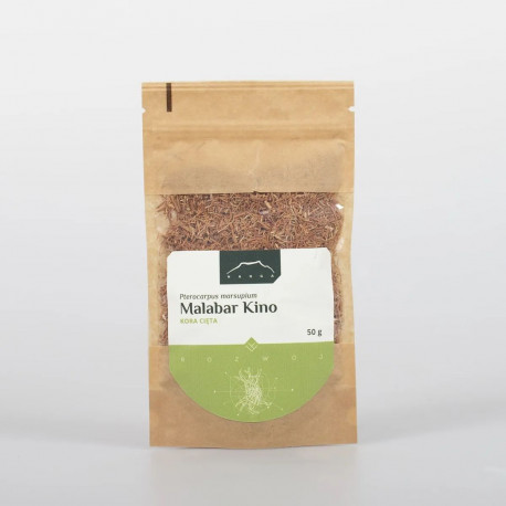 Malabar Cinema Bark - Pterocarpus marsupium - 50g nasekané