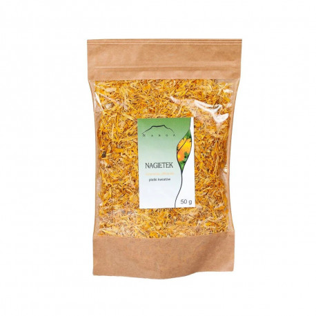 Okvětní lístky měsíčku lékařského - Calendula officinalis - 50g celé
