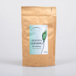 List šalvěje lékařské - Salvia officinalis - 100g mletá