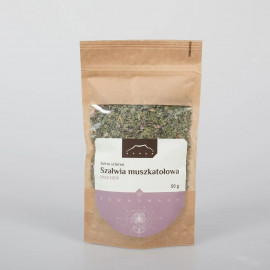 Šalvěj muškátová - Salvia sclarea - 50g nasekaná