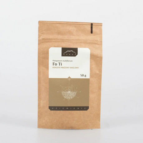 Fo Ti - He shou wu - Polygonum multiflorum - 50g pražený kořen - mletý