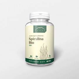 Spirulina tablety 500 mg - Arthrospira platensis - 200g (400 tablet)