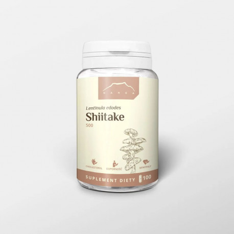 Shiitake extrakt 100 kapslí x 500 mg - Lentinula edodes