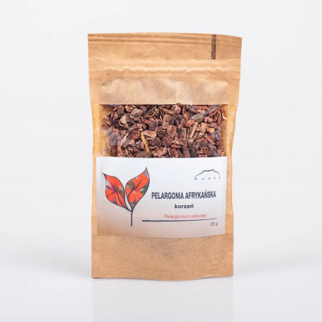 Africká kořenová pelargónie - 25g sekaná - Pelargonium sidoides
