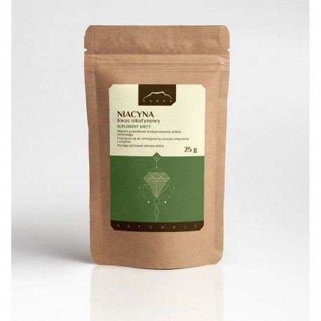 Kyselina nikotinová (niacin) v prášku - 25g