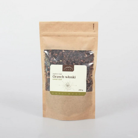 Královský ořech - Zelené šupiny - Juglans regia - 250g nasekané