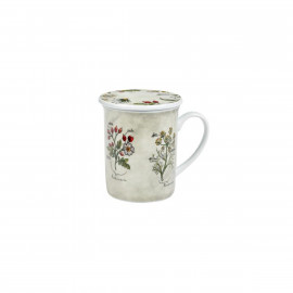 Botanica Porcelánový hrnek s louhovačem 250 ml