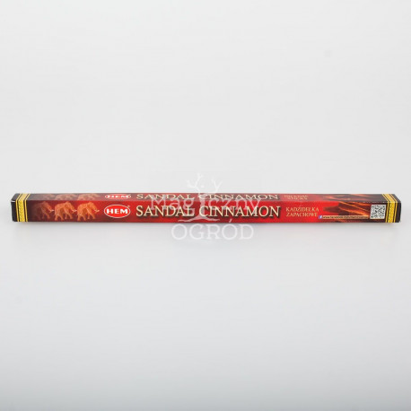 Dlouhý kadidlový lem santalové dřevo skořice