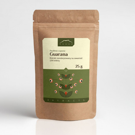 Extrakt z guarany 22% kofeinu - 500g