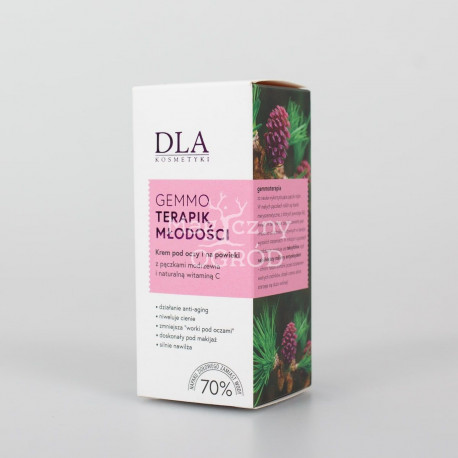 Oční krém a oční víčka Gemmoterapie mládí