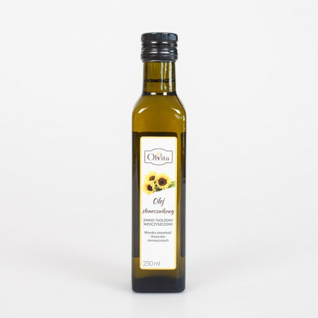 Olvita slunečnicový olej lisovaný za studena - *250 ml*