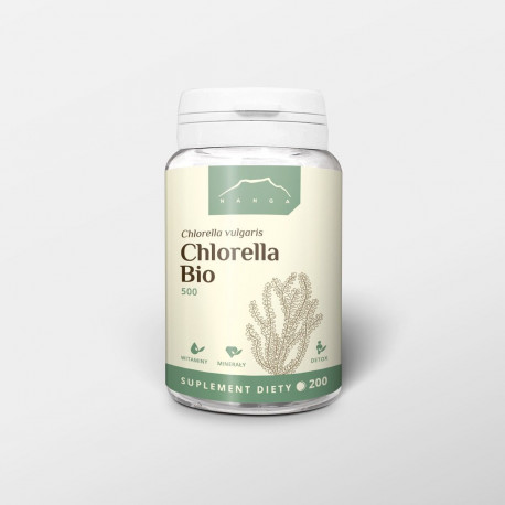 Chlorella Bio tablety 500 mg - 100g (cca 200 tablet)