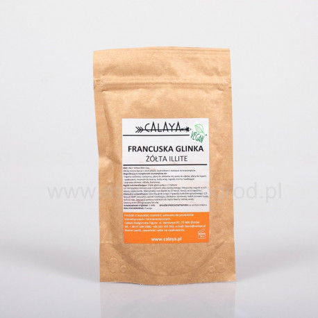 Žlutý jíl illite - 1kg