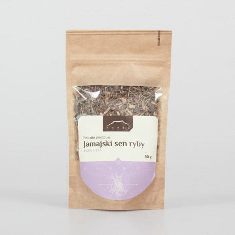 Kůra jamajské dřínky třešňové (Jamajský rybí sen) kůra - 250g řez