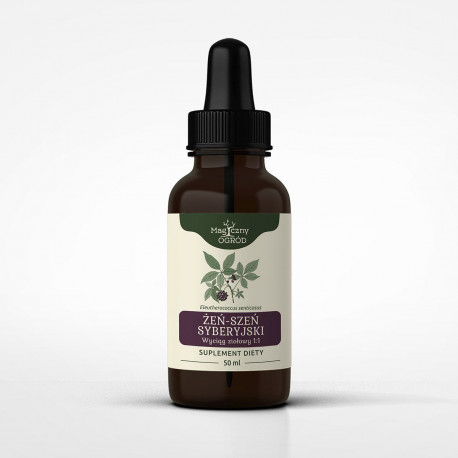 tinktura ze sibiřského ženšenu 1:1 - *250ml*