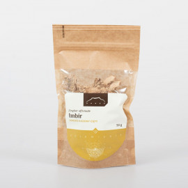 Sušený kořen zázvoru - 50g řezaný