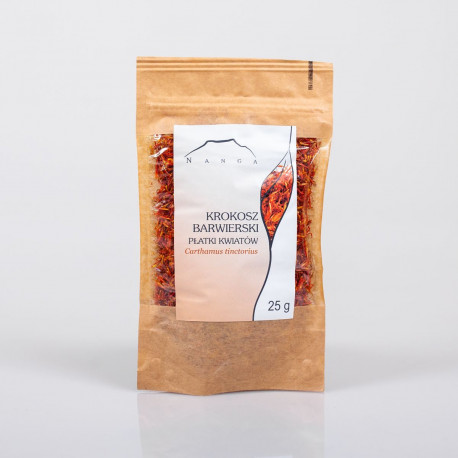 Květ světlice barvířské - 25 g CELÉ okvětní lístky