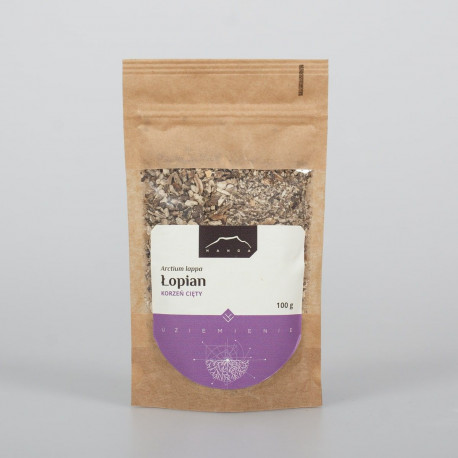 Kořen lopúchu - Arctium lappa - 100g mleté