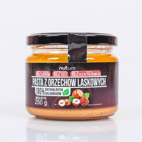 Pasta z lískových oříšků 250g