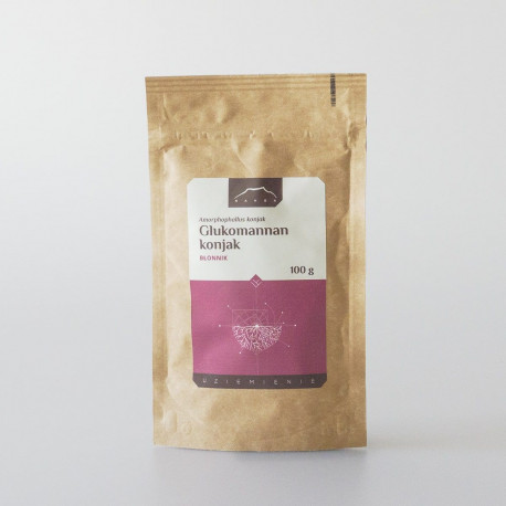 Konjakový glukomannan - 100 g mletý