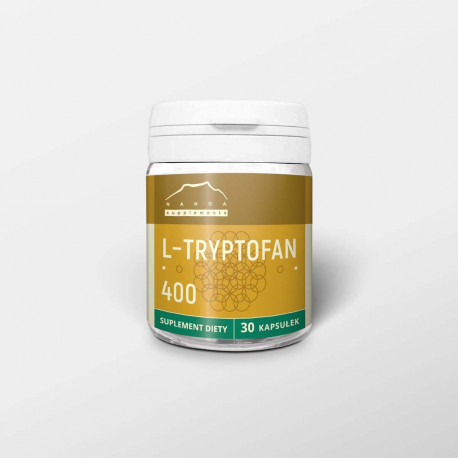 L-tryptofan kapsle 400 mg - 30