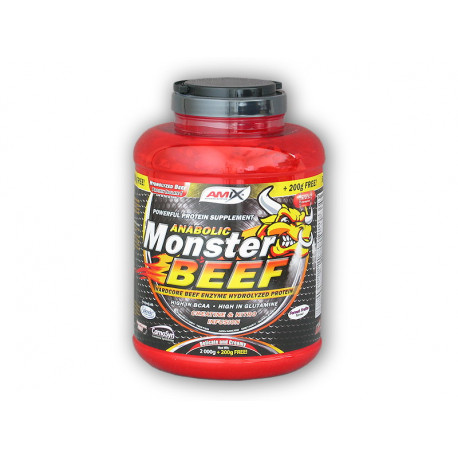 Anabolic Monster BEEF 90% Protein 2200g - strawberry-banana