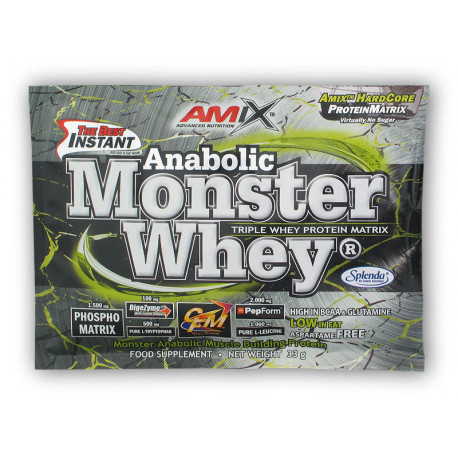Anabolic Monster Whey 33g sáček - lime-yogurt
