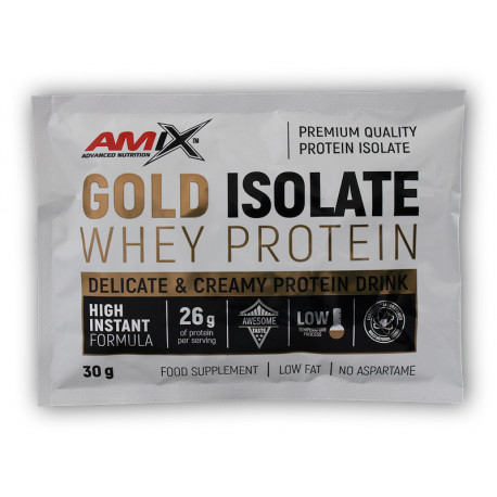Gold Whey Protein Isolate 30g - orange