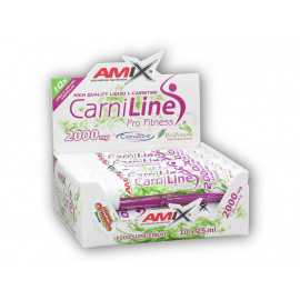 CarniLine 2000mg + BioPerine 10 ampulí 25ml - fresh lime