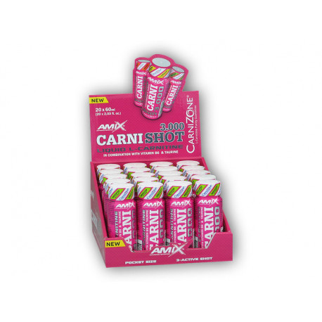 CarniShot 3000 Box 20x60ml - mango