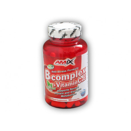 B-Complex + Vitamin C + Vitamin E 90 kapslí