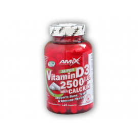 Super Vitamin D3 2500I.U. with Calcium 120cps