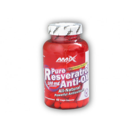 Pure Resveratrol Anti-Ox 100mg 60 kapslí