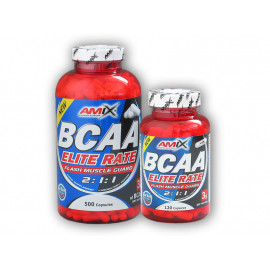 BCAA Elite Rate 500 + 120 kapslí