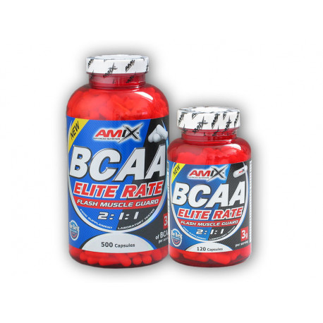 BCAA Elite Rate 500 + 120 kapslí